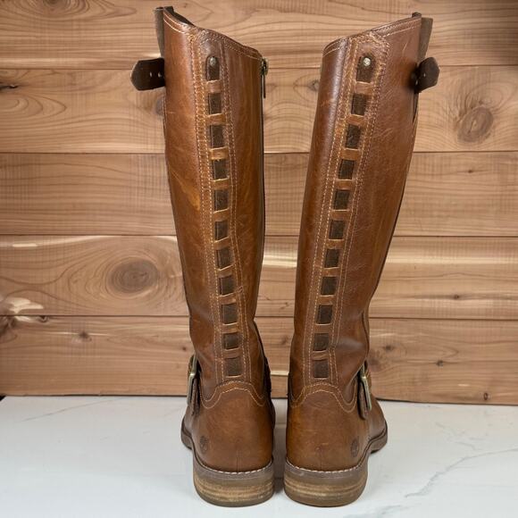 Timberland Womens Earthkeepers Savin Hill Tall Riding Boots 8548R Brown Sz 7.5 - Picture 5 of 16